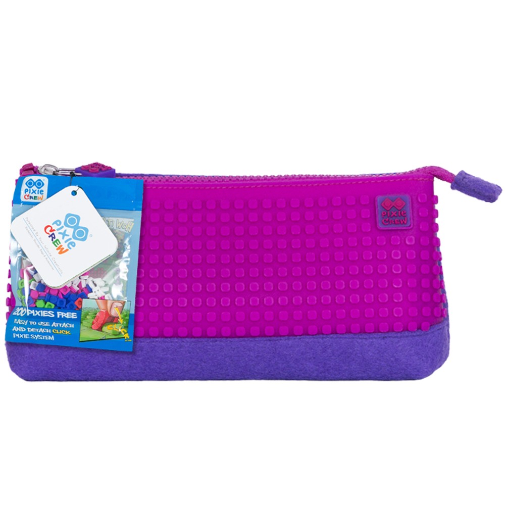 PXA-01-F15 PIXIE PENCIL CASE - purple/ fuchsia