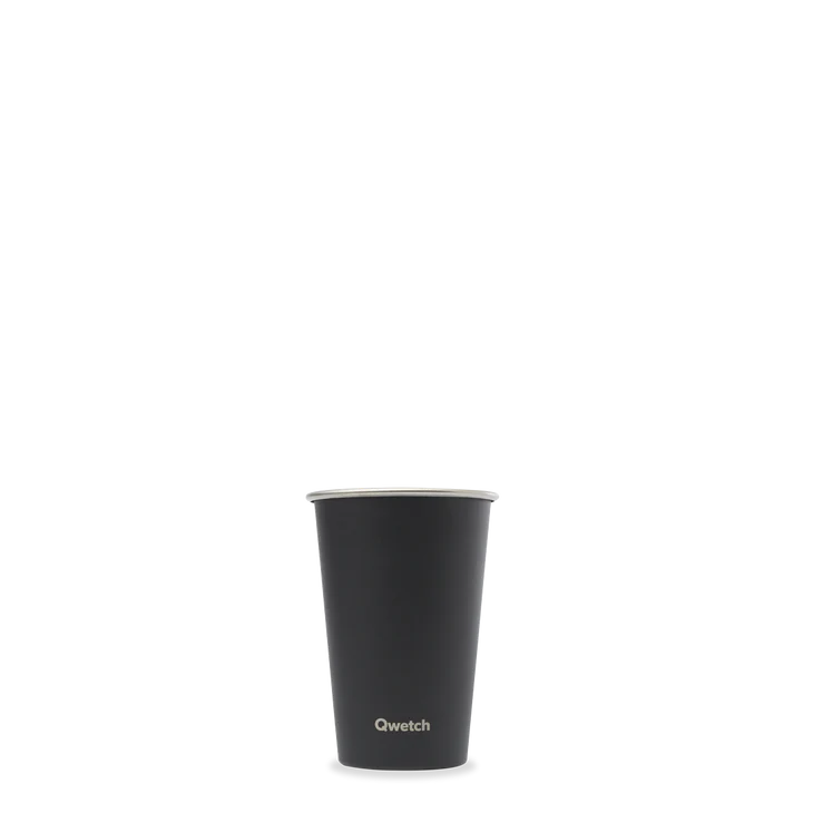 Ποτήρι INOX 0,47L Qwetch ONE Matt - Μαύρο