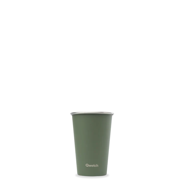 Ποτήρι INOX 0,47L Qwetch ONE Granite - Χακί