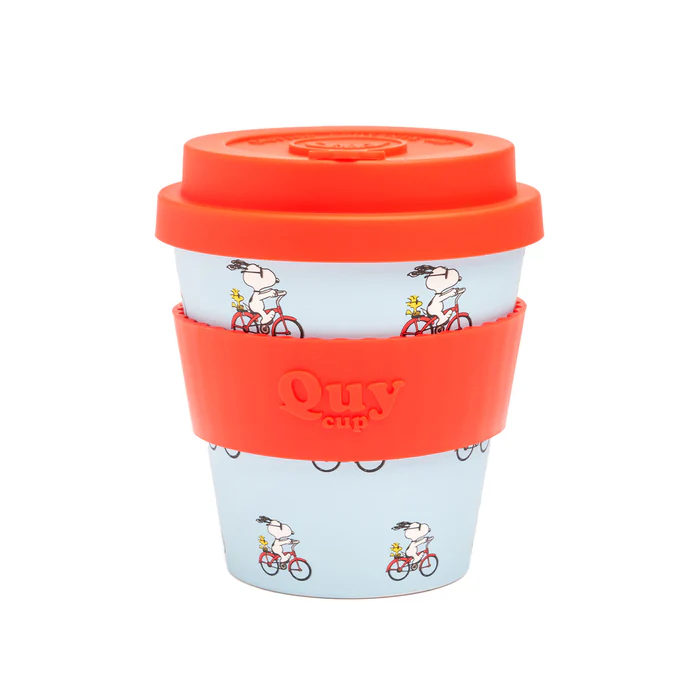 Travel Cup With Silicone Lid - Snoopy 15 - Bici 230 ml