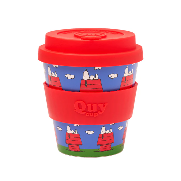 Travel Cup With Silicone Lid - Snoopy 5 - Cuccia 230 ml