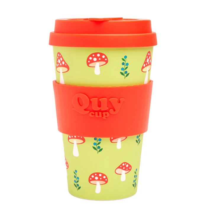 Travel Cup With Silicone Lid - Fungo 400 ml