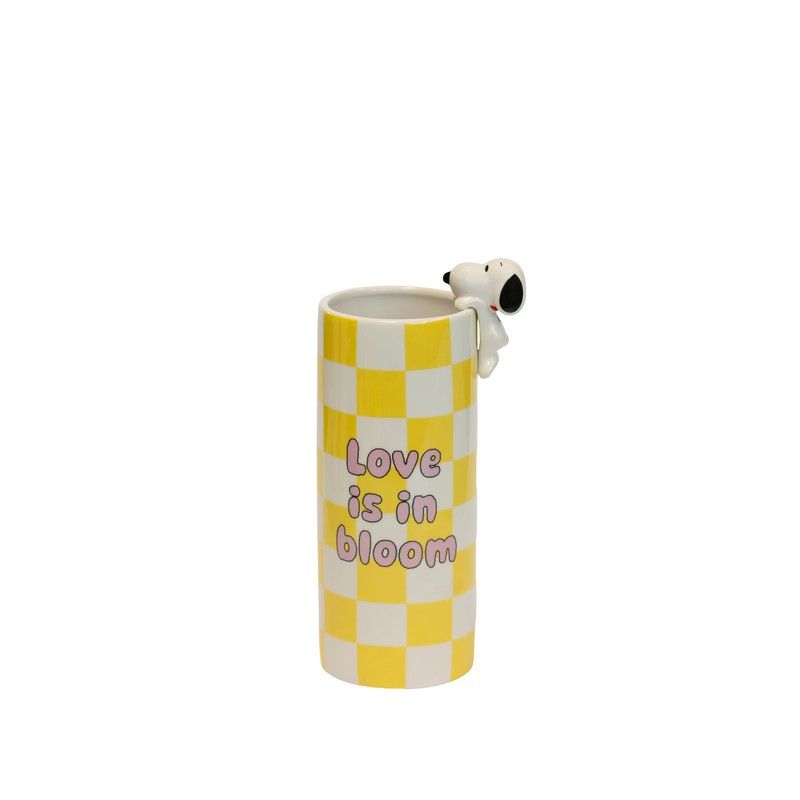 SNOOPY LOVE IS IN BLOOM YELLOW
