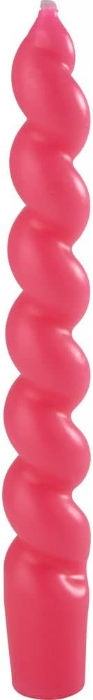Rico Design Spiral Κερί 18,5 cm, Soft Neon Pink