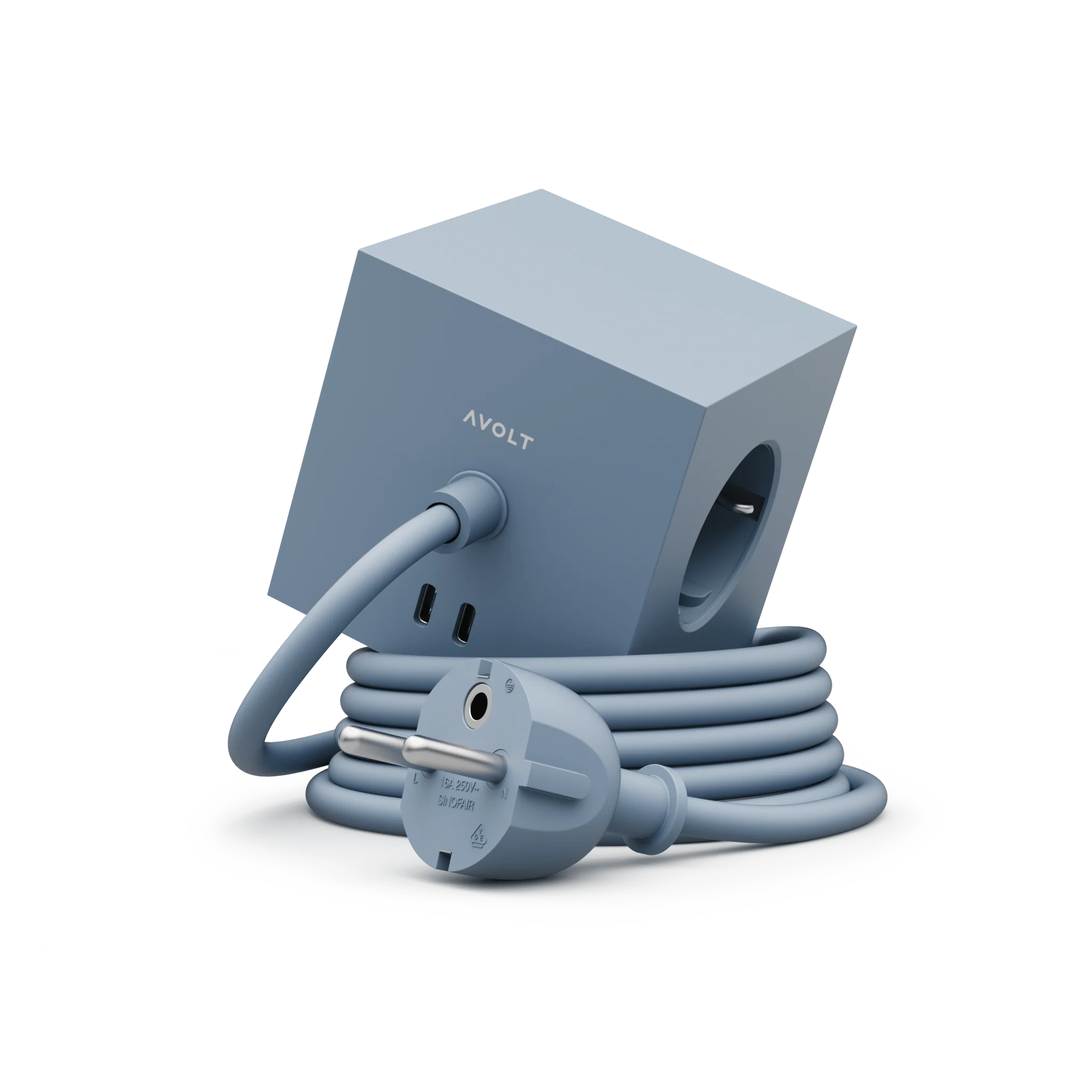 Square 1 Power Extender με Διπλή θύρα USB-C και Μαγνητική βάση - Μπλε