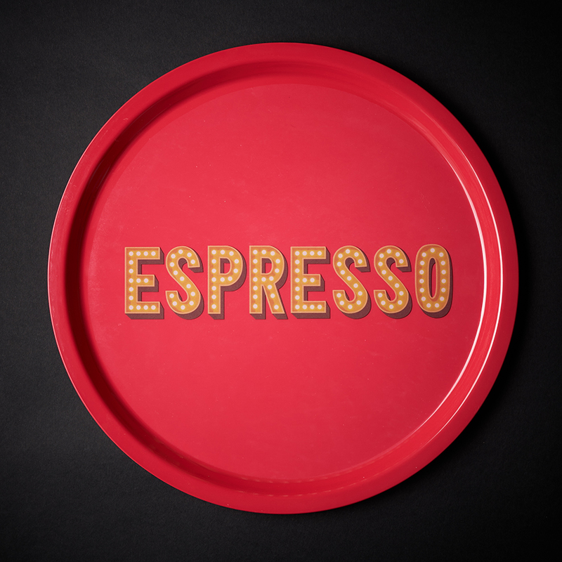 Στρογγυλός Δίσκος - Espresso Large 33 cm