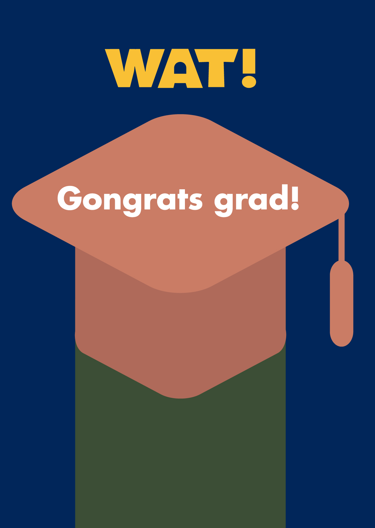 Ευχετήρια Κάρτα - Graduation