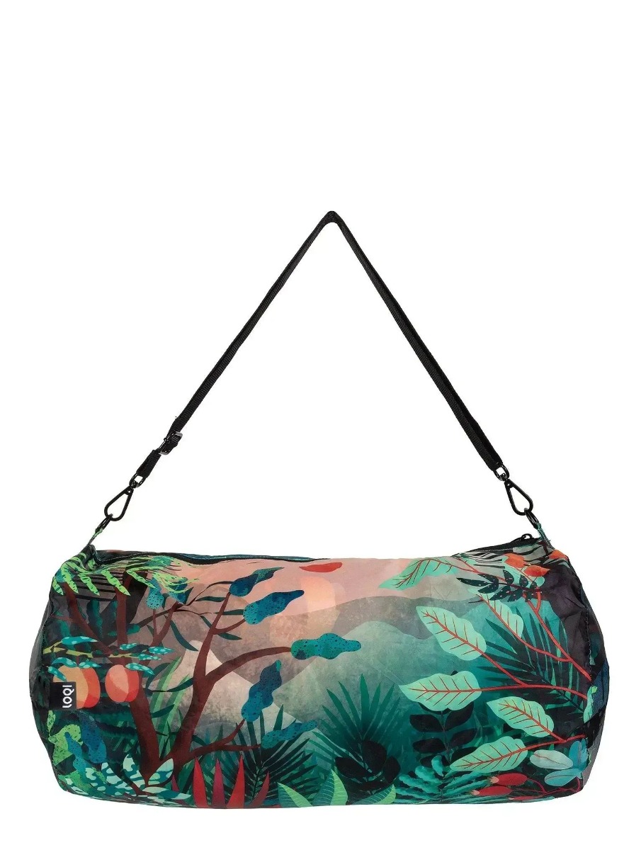 LOQI Τσάντα Ταξιδιού 2 Όψεων Weekender - Multi / Ματ ασημί