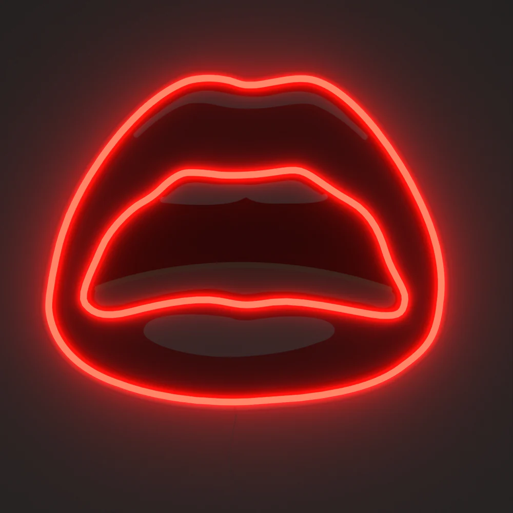 Yellowpop Tom Wesselmann Red Lips