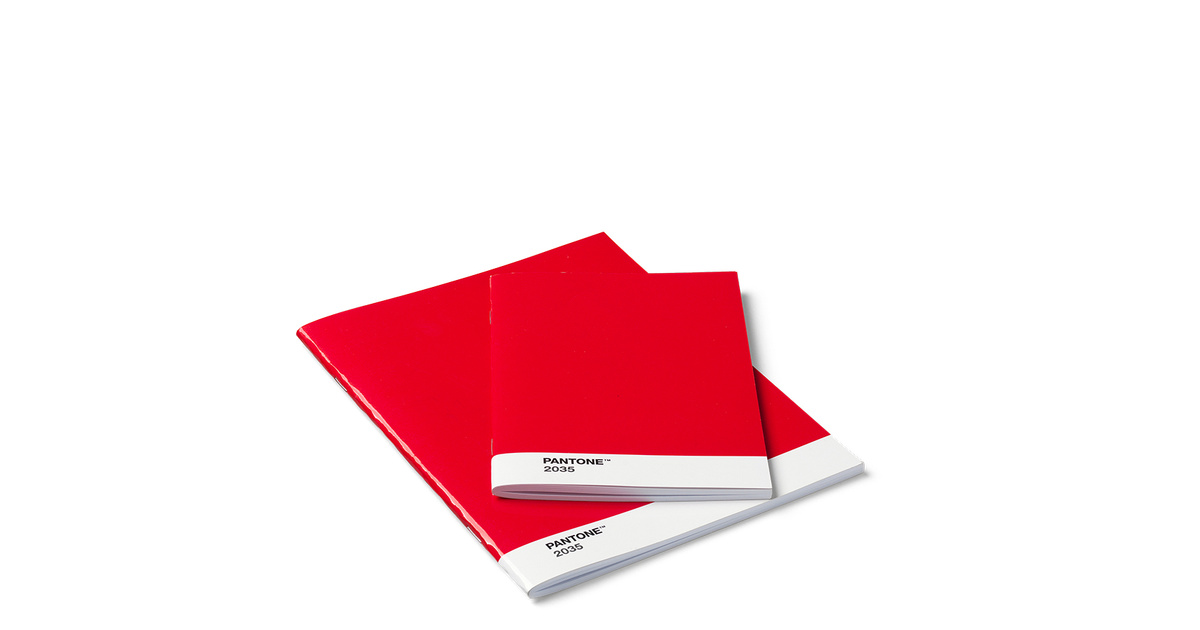 Red Razor 50 Booklets Pantone Booklets Red (Set of 2)