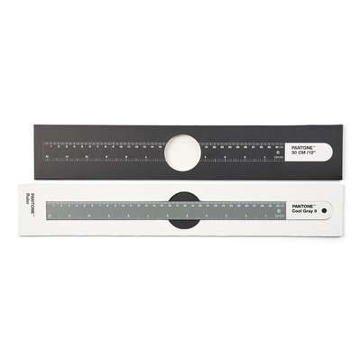 Ruler 30 cm in giftbox - Cool Gray-1 Ruler 30 cm in giftbox - Cool Gray-1