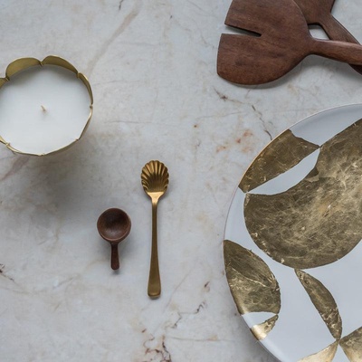 Set of 4 Stainless Steel Spoons - Gold (Giftbox)-2 Set of 4 Stainless Steel Spoons - Gold (Giftbox)-2