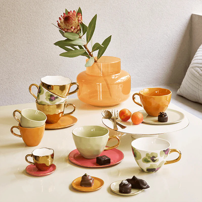 Good Morning Cup Espresso Old - Pink-2 Good Morning Cup Espresso Old - Pink-2