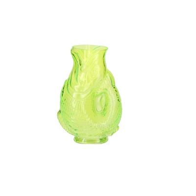 Jacquard Fish Vase S (24cm) - Green-1 Jacquard Fish Vase S (24cm) - Green-1