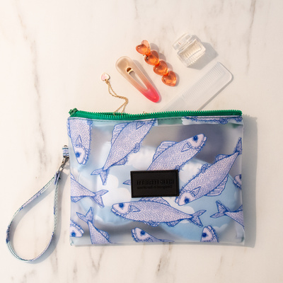 LIGHT BLUE PISCES CLUTCH HF-2 LIGHT BLUE PISCES CLUTCH HF-2
