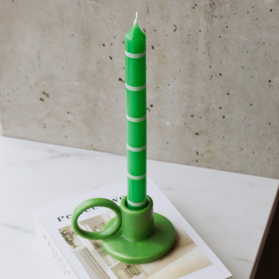 PACK OF 2 LONG EMERALD CANDLES HF-2 PACK OF 2 LONG EMERALD CANDLES HF-2