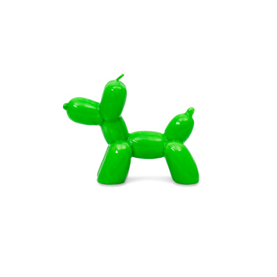 GREEN BALLOON DOG CANDLE HF-1 GREEN BALLOON DOG CANDLE HF-1