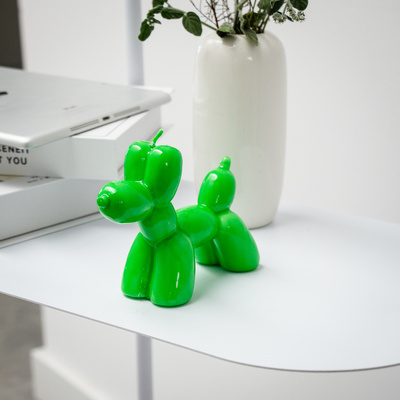 GREEN BALLOON DOG CANDLE HF-2 GREEN BALLOON DOG CANDLE HF-2
