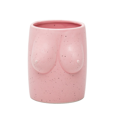 PINK TITS FLOWER VASE HF-1 PINK TITS FLOWER VASE HF-1