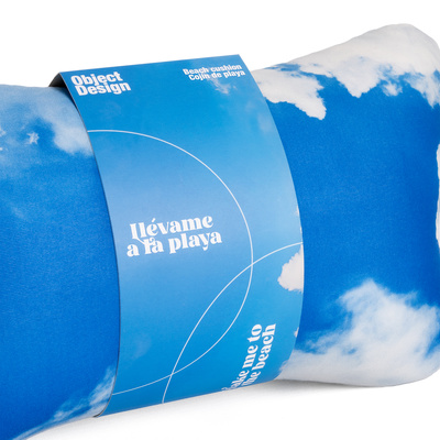Beach Cushion - Sky-2 Beach Cushion - Sky-2