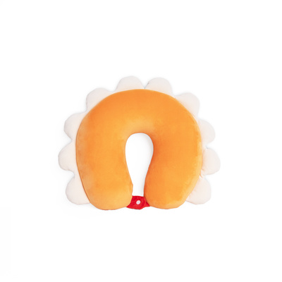 Travel Cushion  - Petal Orange 3D-1 Travel Cushion  - Petal Orange 3D-1