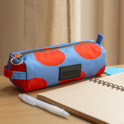 Pencil Case - Flamenco Blue-2 Pencil Case - Flamenco Blue-2