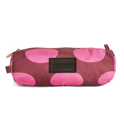 Pencil Case - Pink Wine-1 Pencil Case - Pink Wine-1