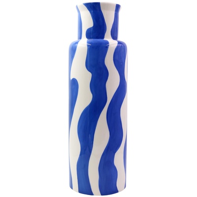 VASE ESTEBAN - BOLD & BLUE-1 VASE ESTEBAN - BOLD & BLUE-1