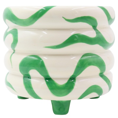PLANT POT PABLO - SPANISH SWIRLS-1 PLANT POT PABLO - SPANISH SWIRLS-1
