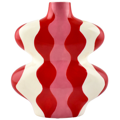 VASE JULIA - MAROON MADNESS-1 VASE JULIA - MAROON MADNESS-1