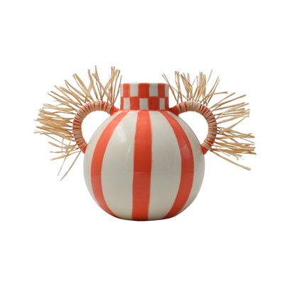 Vase Fernanda - Squares & Stripes-1 Vase Fernanda - Squares & Stripes-1