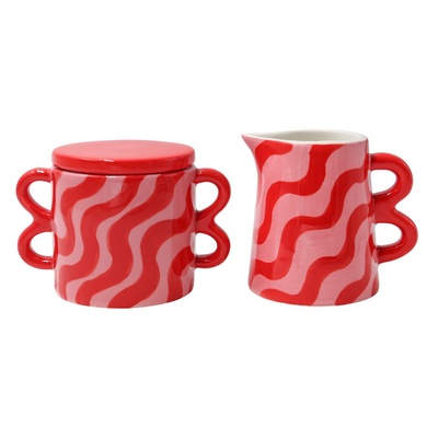 Milk Jug & Sugar Pot - Set Of 2-1 Milk Jug & Sugar Pot - Set Of 2-1