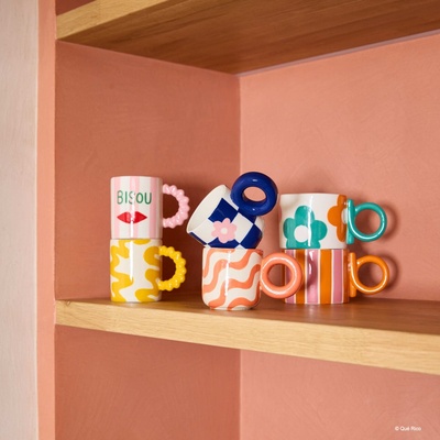 Mug Inés - Flower Power-2 Mug Inés - Flower Power-2