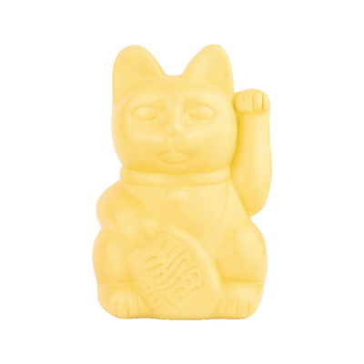 Lucky Cat Penny Bank - Light Yellow-1 Lucky Cat Penny Bank - Light Yellow-1