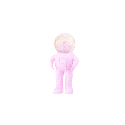 Snowglobe The Astronaut Small - Pink-2 Snowglobe The Astronaut Small - Pink-2