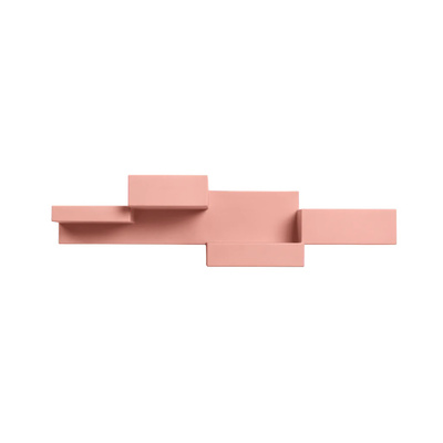 Primitive Bookshelf XS QEEBOO - Pink-1 Primitive Bookshelf XS QEEBOO - Pink-1