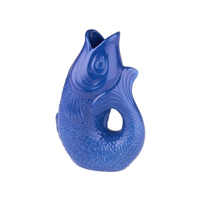 Monsieur Carafon Βάζο S - Ψάρι Μπλε 1,2l-1 Monsieur Carafon Βάζο S - Ψάρι Μπλε 1,2l-1