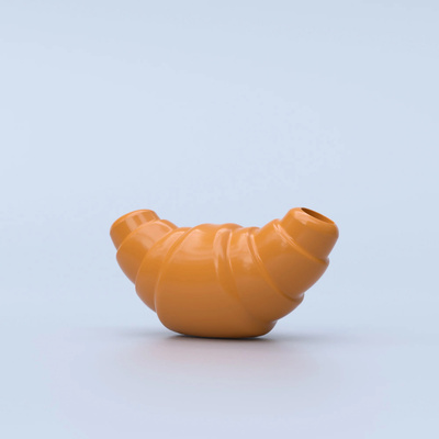 Vase Croissant - Brown-1 Vase Croissant - Brown-1