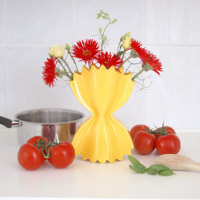 Vase Pasta - Yellow-2 Vase Pasta - Yellow-2