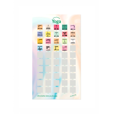 Αφίσα Ξυστή 70x40cm - 50 Day Challenge Yoga-1 Αφίσα Ξυστή 70x40cm - 50 Day Challenge Yoga-1