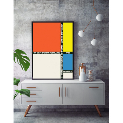 Print BAUHAUS - Erste Austellung 1922 - 30 x 40 cm-2 Print BAUHAUS - Erste Austellung 1922 - 30 x 40 cm-2