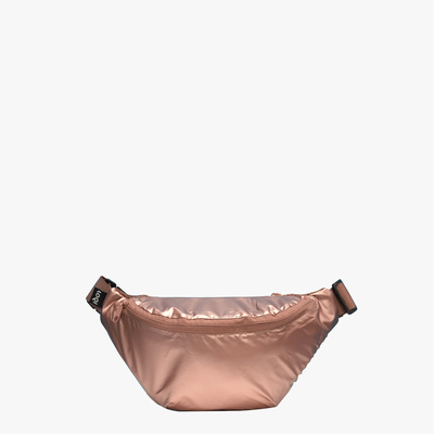 Metallic Rose Gold Bumbag-1 Metallic Rose Gold Bumbag-1