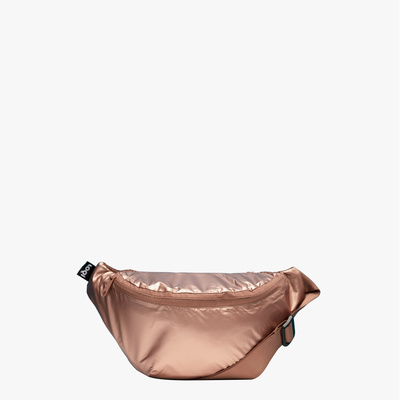 Metallic Rose Gold Bumbag-2 Metallic Rose Gold Bumbag-2