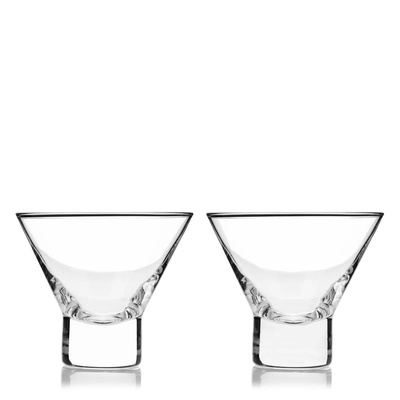 Σετ 2 Raye Heavy Base Ποτηριών Για Martini-1 Σετ 2 Raye Heavy Base Ποτηριών Για Martini-1