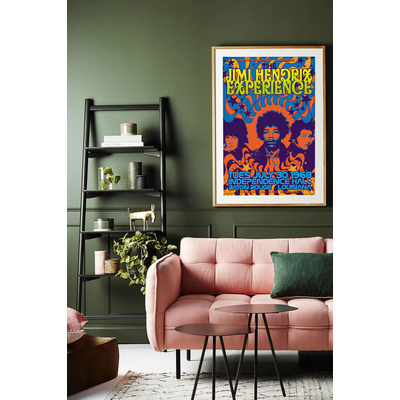 Print CONCERTS - Jimi Hendrix Experience - 30 x 40 cm-2 Print CONCERTS - Jimi Hendrix Experience - 30 x 40 cm-2