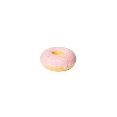 Fast Food Collection | Candle Holder Donut - Pink-1 Fast Food Collection | Candle Holder Donut - Pink-1