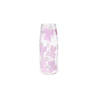 Bow Collection - Jar & Glass-1 Bow Collection - Jar & Glass-1