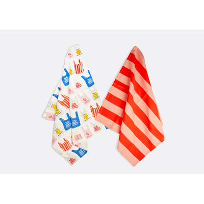 Corner Shop Collection - Tea Towels-1 Corner Shop Collection - Tea Towels-1