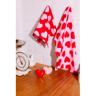 Corner Shop Collection | Tea Towels  - Red-2 Corner Shop Collection | Tea Towels  - Red-2