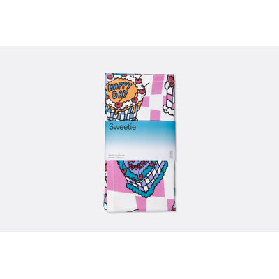 Sweetie Collection | Set of 2 Tea Towels-1 Sweetie Collection | Set of 2 Tea Towels-1